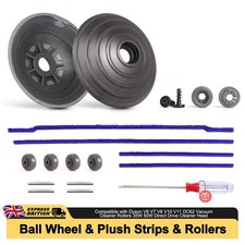 V Ball Wheel +Plush Strips+